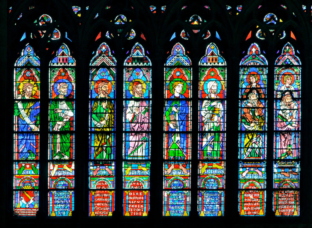 Cattedrale di Notre Dame di Parigi vetrate