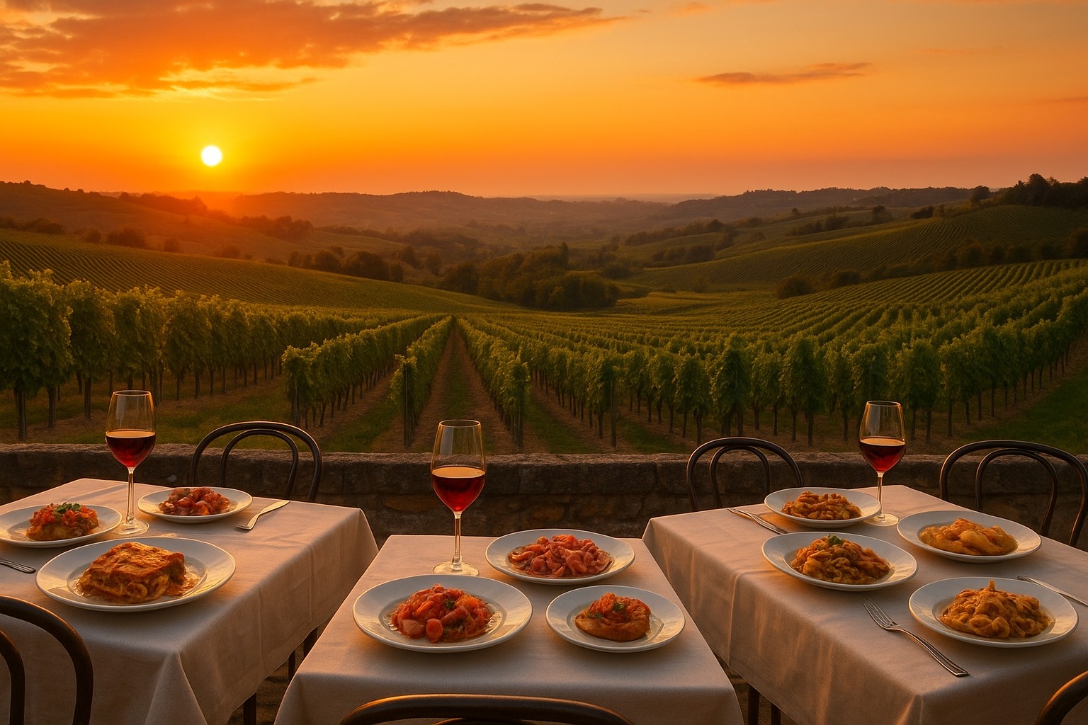 Tramonto DiVino: Il Tour del Vino e del Gusto in Emilia-Romagna