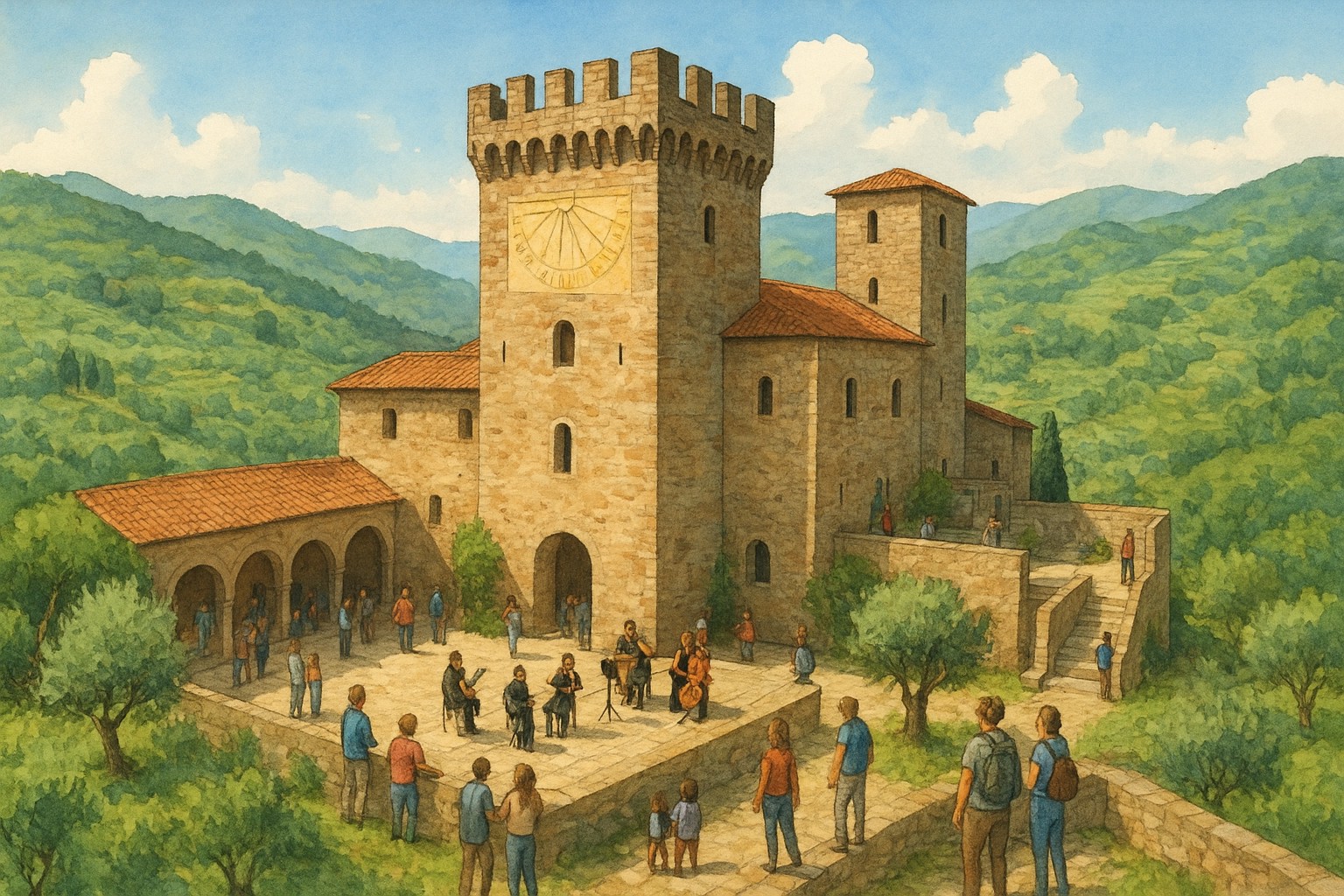 Il Castello della Meridiana: Arte e Cultura nel Cuore della Liguria di Ponente
