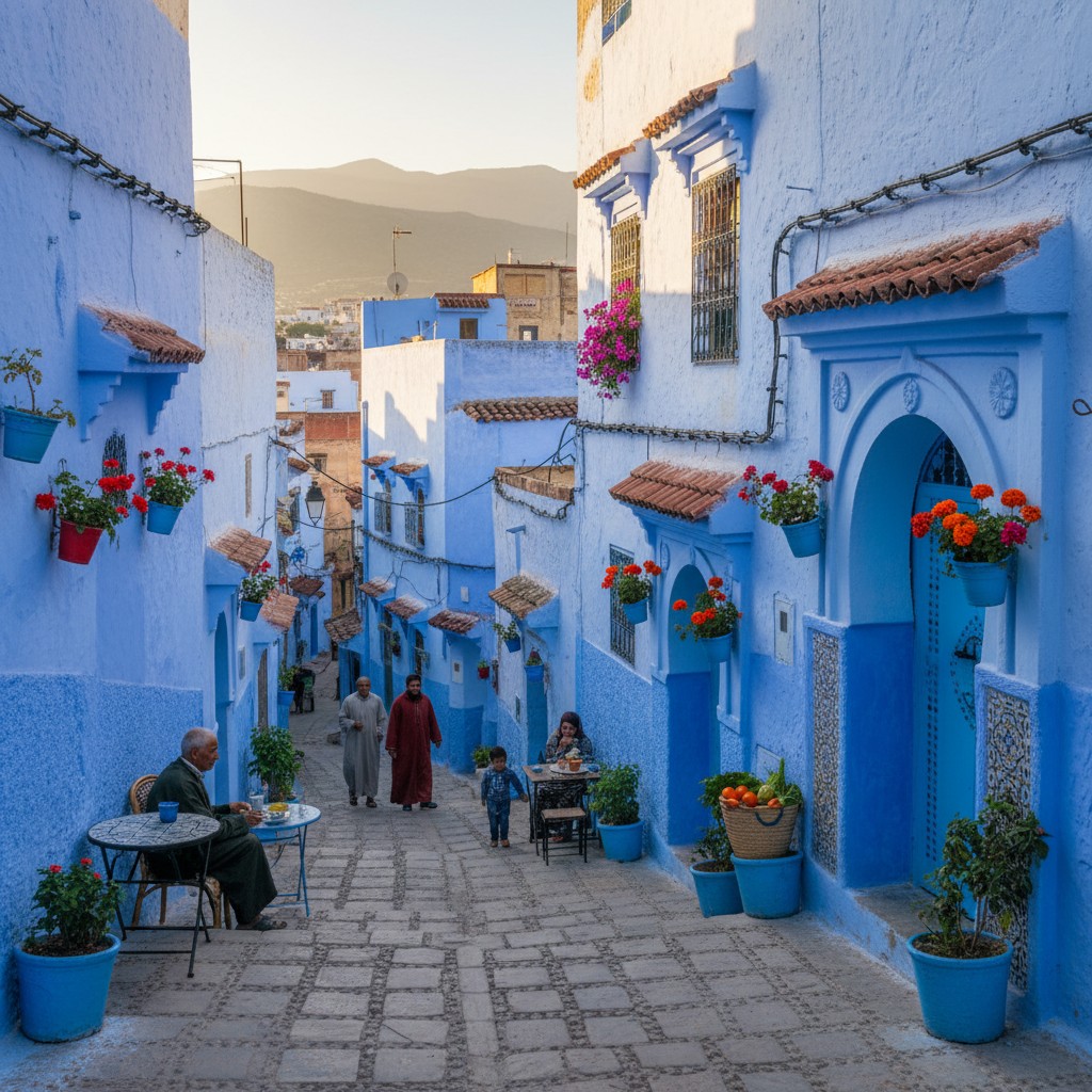 Chefchaouen: la perla blu del Marocco
