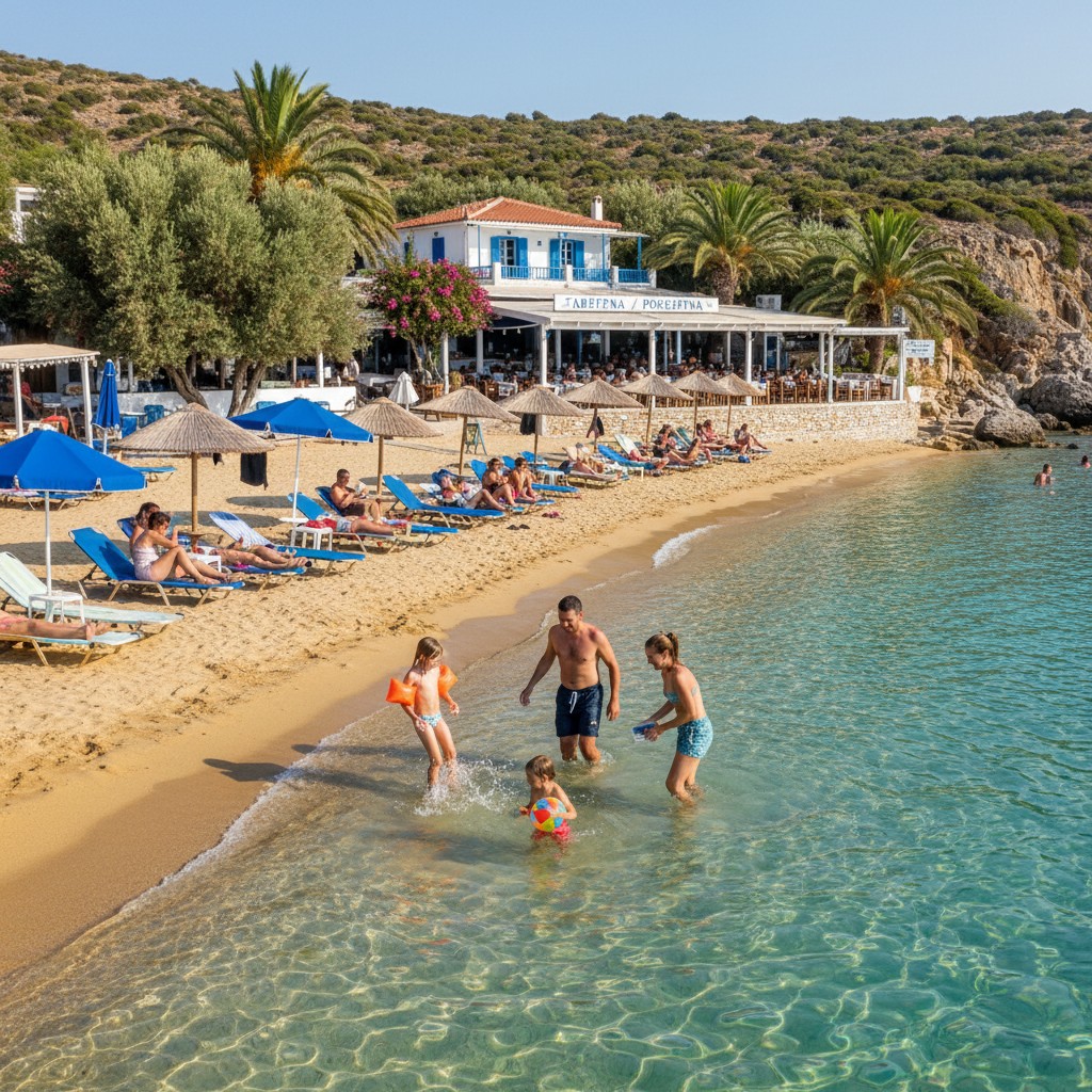 Le Migliori Spiagge della Penisola Calcidica per Famiglie