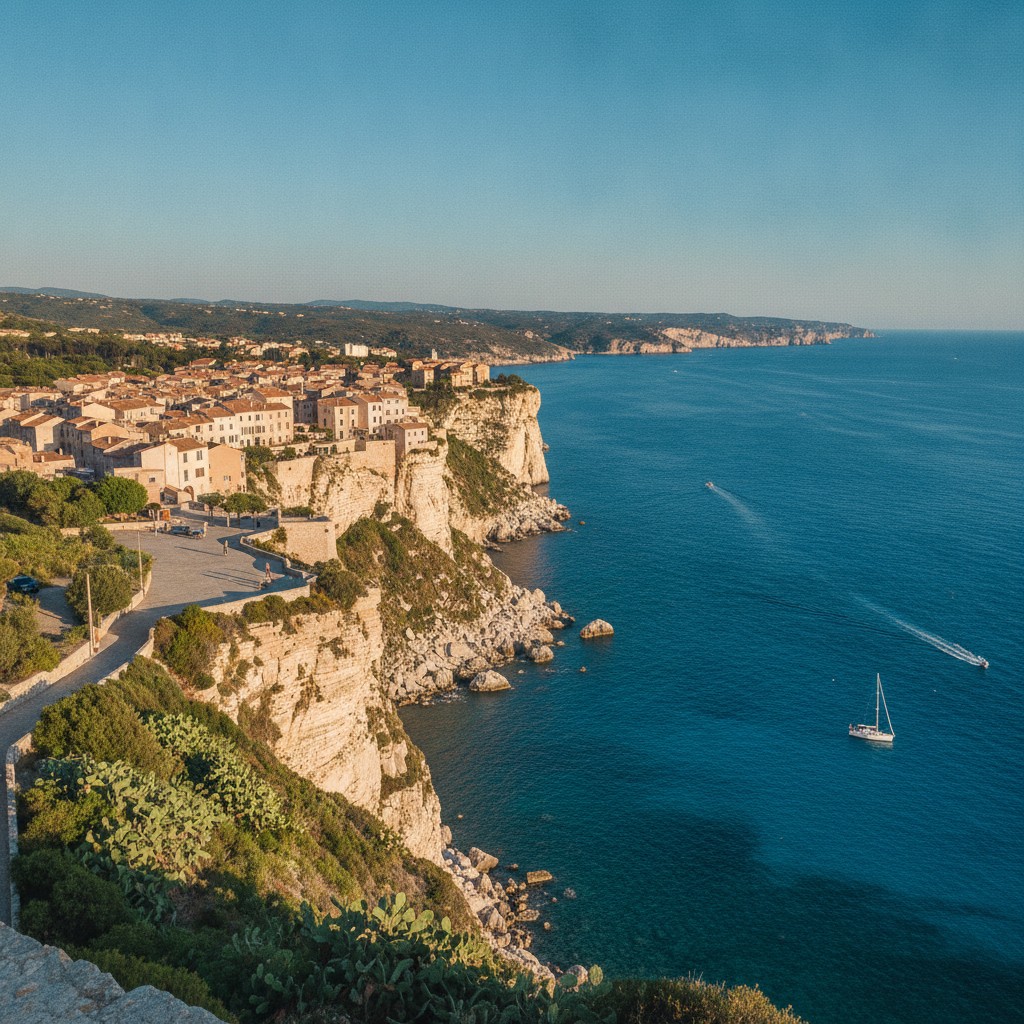 Esplora le Meraviglie di Bonifacio: Scogliere e Mare Turchese