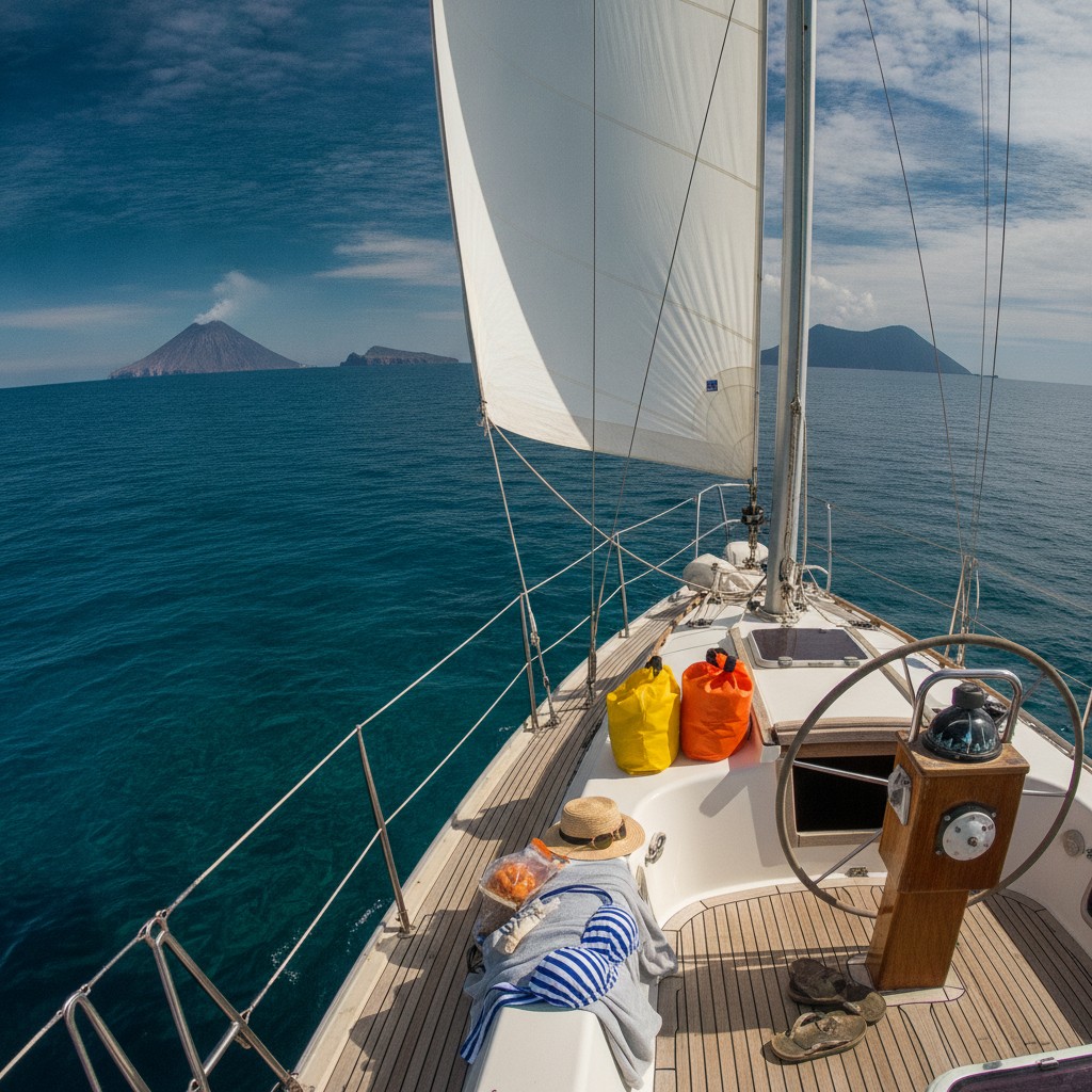 Cosa Portare in Barca a Vela alle Eolie