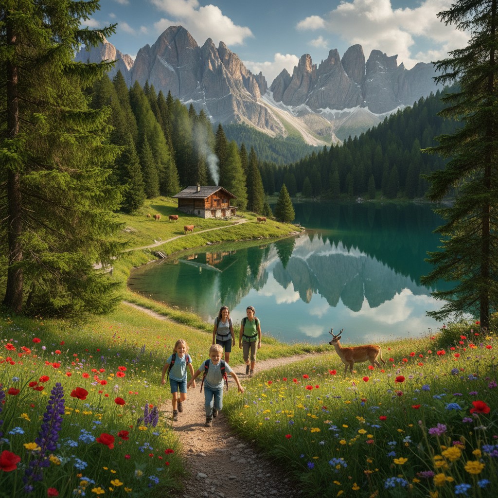 I Migliori Sentieri per Famiglie in Trentino