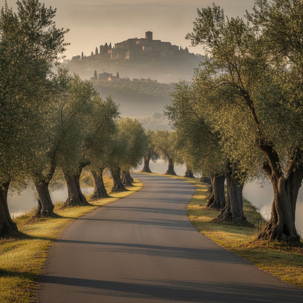 In bici attorno al Trasimeno: i borghi lungo l’anello