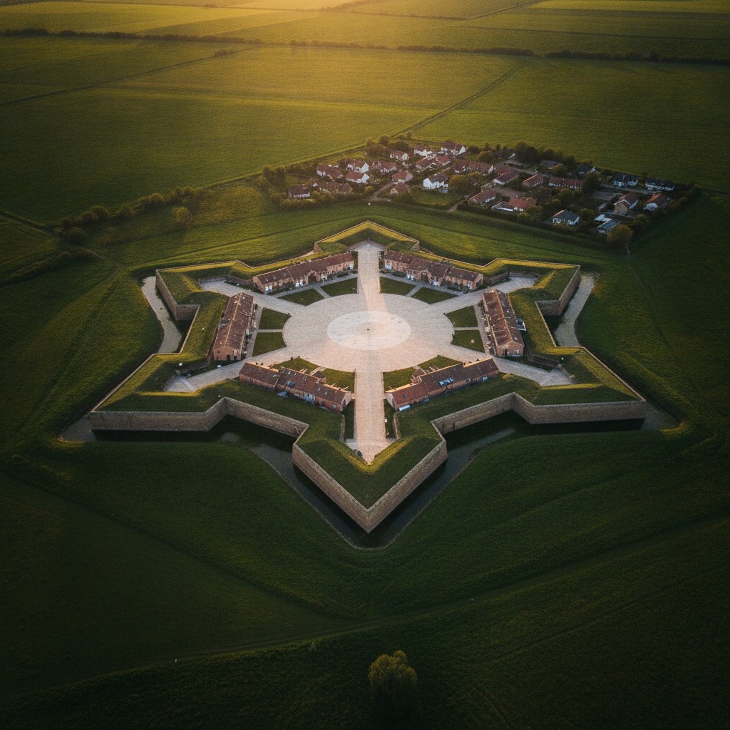 Palmanova, città fortezza a stella da vedere in Friuli